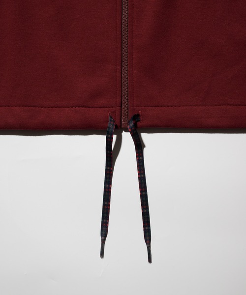 Arnold Palmer（アーノルドパーマー）の「ダンボールニット シェア トラックジャケット（ジャージ・レディース・杢グレー/バーガンディー/ブラック・LL/L/M/S/XS）」の11枚目の写真