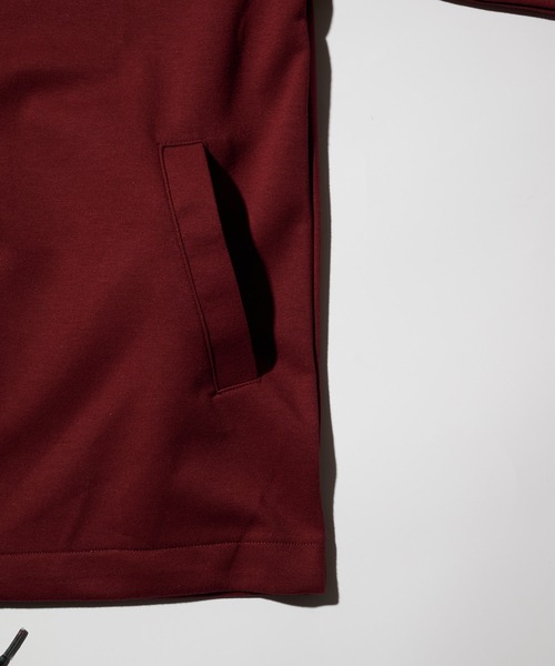 Arnold Palmer（アーノルドパーマー）の「ダンボールニット シェア トラックジャケット（ジャージ・レディース・杢グレー/バーガンディー/ブラック・LL/L/M/S/XS）」の10枚目の写真