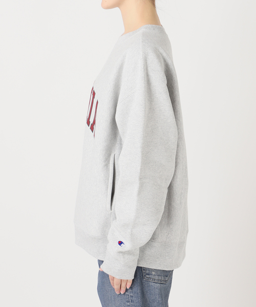 FRAMeWORK(フレームワーク)の「Champion 別注リバースウィーブ ロゴスウェットポケットプルオーバー(スウェット・レディース・レッド/ボルドー/ライトグレー・FREE)」の20枚目の写真
