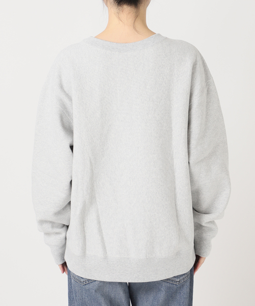 Champion 別注リバースウィーブ ロゴスウェットポケットプルオーバー