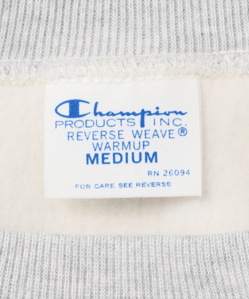 FRAMeWORK(フレームワーク)の「Champion 別注リバースウィーブ ロゴスウェットポケットプルオーバー(スウェット・レディース・レッド/ボルドー/ライトグレー・FREE)」の5枚目の写真