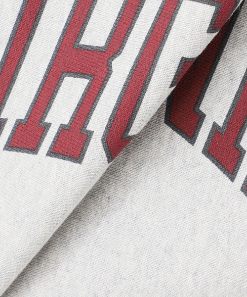 FRAMeWORK(フレームワーク)の「Champion 別注リバースウィーブ ロゴスウェットポケットプルオーバー(スウェット・レディース・レッド/ボルドー/ライトグレー・FREE)」の8枚目の写真