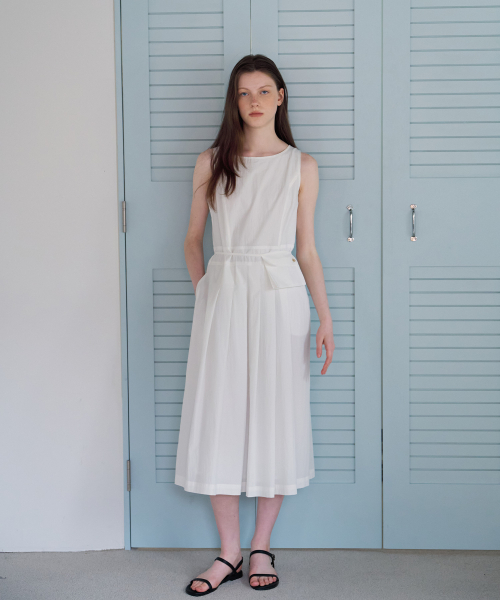 BUT'TON（ボッタン）の「Belt Pouch Set Long Onepiece (Ivory)（ワンピース・レディース・その他・FREE）」の3枚目の写真