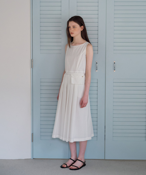BUT'TON（ボッタン）の「Belt Pouch Set Long Onepiece (Ivory)（ワンピース・レディース・その他・FREE）」の4枚目の写真