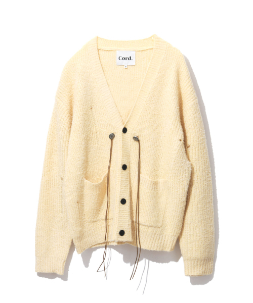 CORD(コード)の「デイズコンチョストラップカーディガン_BG(カーディガン/ボレロ・メンズ・その他・MEDIUM/LARGE)」の1枚目の写真