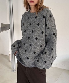 セール】Contour Button Off-Shoulder Knit（ニット/セーター