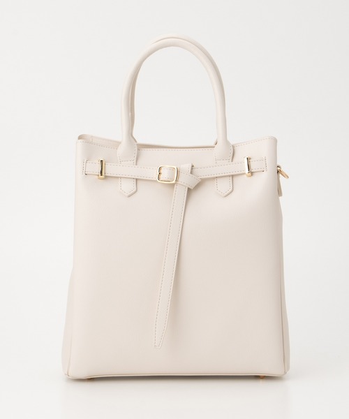 Honeys（ハニーズ）の「ノットベルトハンドバッグ（ハンドバッグ・レディース・アイボリー/グレー系その他/ブラック・FREE）」の11枚目の写真