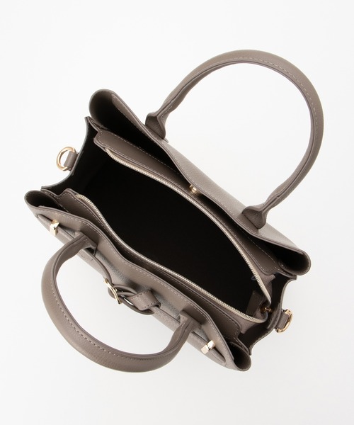 Honeys（ハニーズ）の「ノットベルトハンドバッグ（ハンドバッグ・レディース・アイボリー/グレー系その他/ブラック・FREE）」の19枚目の写真