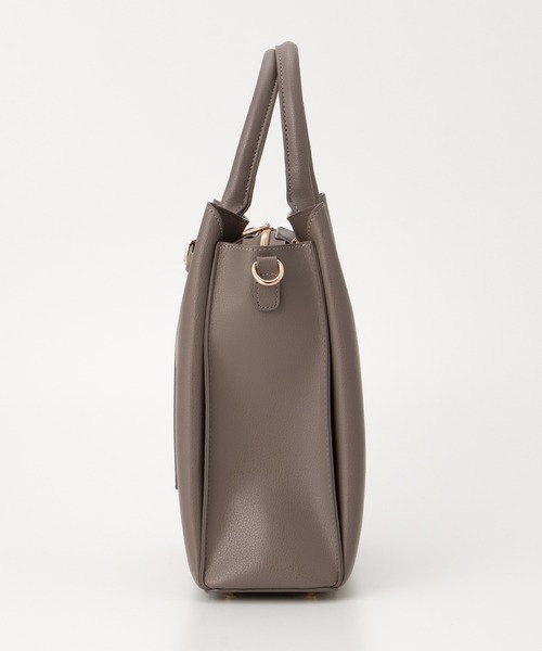 Honeys（ハニーズ）の「ノットベルトハンドバッグ（ハンドバッグ・レディース・アイボリー/グレー系その他/ブラック・FREE）」の22枚目の写真