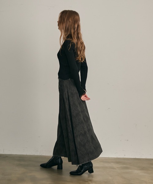 Clum(クルム)の「レースフリルレイヤードニットトップス(ニット/セーター・レディース・ホワイト/ナチュラル/ブラック・FREE)」の16枚目の写真
