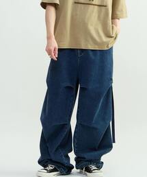 CONVERSE TOKYO（コンバーストウキョウ）の「DENIM WIDE CARGO PANTS（デニムパンツ）」