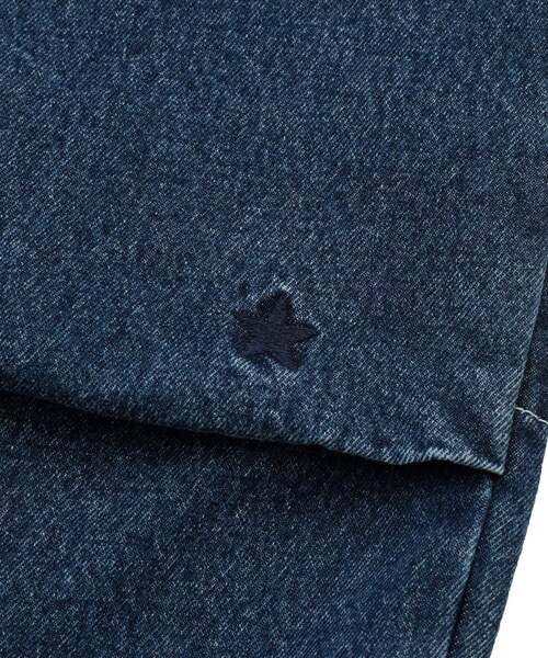 CONVERSE TOKYO（コンバーストウキョウ）の「DENIM WIDE CARGO PANTS（デニムパンツ・レディース・インディゴブルー/グレー/ブラック・MEDIUM/SMALL）」の20枚目の写真