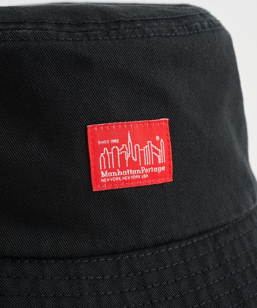 Manhattan Portage（マンハッタンポーテージ）の「【Manhattan Portage】マンハッタンポーテージ Twill Bucket HAT 定番コットンツイルバケットハット MP238（ハット・メンズ・ブラック/ホワイト/パープル/ネイビー/ベージュ・FREE）」の11枚目の写真