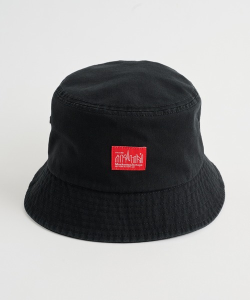 Manhattan Portage（マンハッタンポーテージ）の「【Manhattan Portage】マンハッタンポーテージ Twill Bucket HAT 定番コットンツイルバケットハット MP238（ハット・メンズ・ブラック/ホワイト/パープル/ネイビー/ベージュ・FREE）」の6枚目の写真