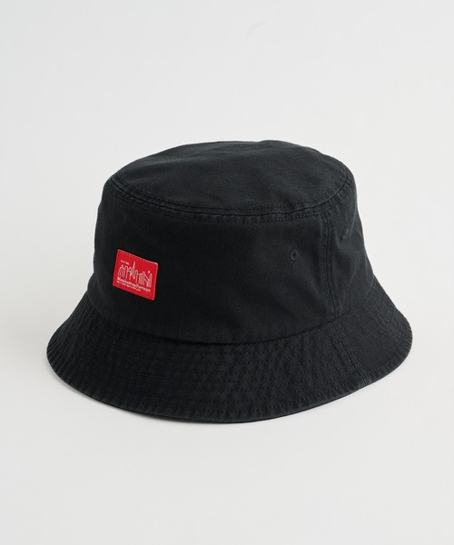 Manhattan Portage（マンハッタンポーテージ）の「【Manhattan Portage】マンハッタンポーテージ Twill Bucket HAT 定番コットンツイルバケットハット MP238（ハット・メンズ・ブラック/ホワイト/パープル/ネイビー/ベージュ・FREE）」の7枚目の写真