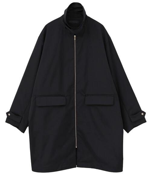 martinique(マルティニーク)の「ステンカラージップブルゾン(ステンカラーコート・レディース・ネイビー/ベージュ・FREE)」の11枚目の写真