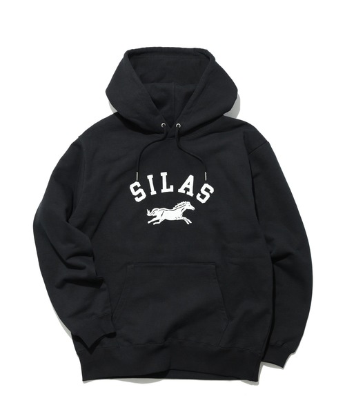 SILAS（サイラス）の「STALLION SWEAT HOODIE（パーカー・メンズ・ブラック/アッシュ/グリーン・M/L/XL）」の2枚目の写真