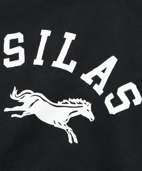 SILAS（サイラス）の「STALLION SWEAT HOODIE（パーカー・メンズ・ブラック/アッシュ/グリーン・M/L/XL）」の5枚目の写真