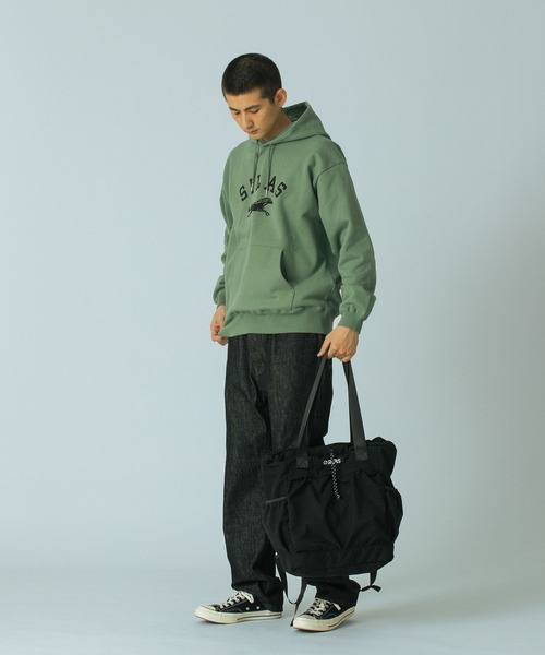 SILAS(サイラス)の「STALLION SWEAT HOODIE(パーカー・メンズ・アッシュ/ブラック/グリーン・XL/L/M)」の18枚目の写真