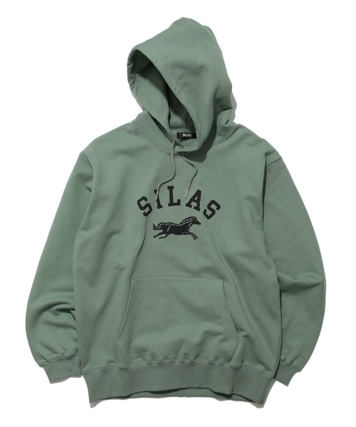 SILAS(サイラス)の「STALLION SWEAT HOODIE(パーカー・メンズ・アッシュ/ブラック/グリーン・XL/L/M)」の21枚目の写真