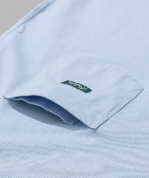 Bukta(バクタ)の「グラスポケット半袖T(Tシャツ/カットソー・メンズ・グリーン/オフホワイト/サックスブルー/ブラック・X-LARGE/LARGE/MEDIUM)」の9枚目の写真