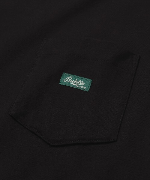 Bukta(バクタ)の「グラスポケット半袖T(Tシャツ/カットソー・メンズ・グリーン/オフホワイト/サックスブルー/ブラック・X-LARGE/LARGE/MEDIUM)」の11枚目の写真