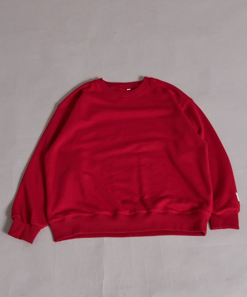 PAIRMANON STREET（ペアマノンストリート）の「裏毛 バックプリント ロゴ  スウェット トレーナー【PAIRMANON STREET】（スウェット・キッズ・グレー/ブルー/ブラック/グレー系その他/レッド・100/110/120/130/140/150/160/90）」の7枚目の写真