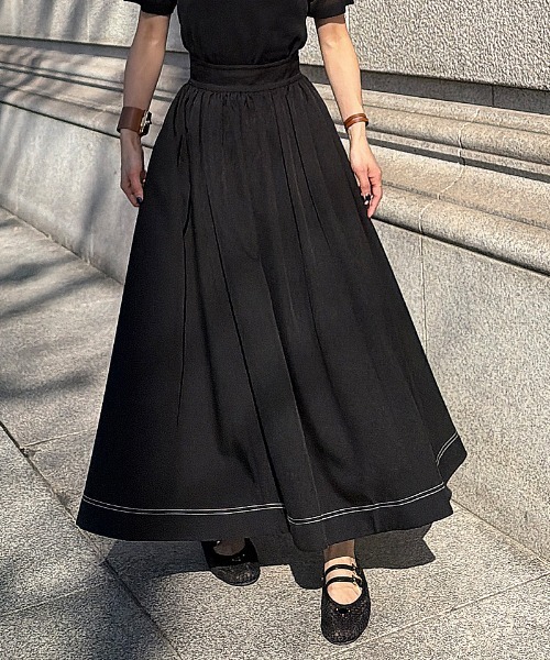 JENNE(ジェンヌ)の「ステッチチュールインスカート(スカート・レディース・ホワイト/ブラック・SMALL/X-LARGE/LARGE/MEDIUM)」の7枚目の写真