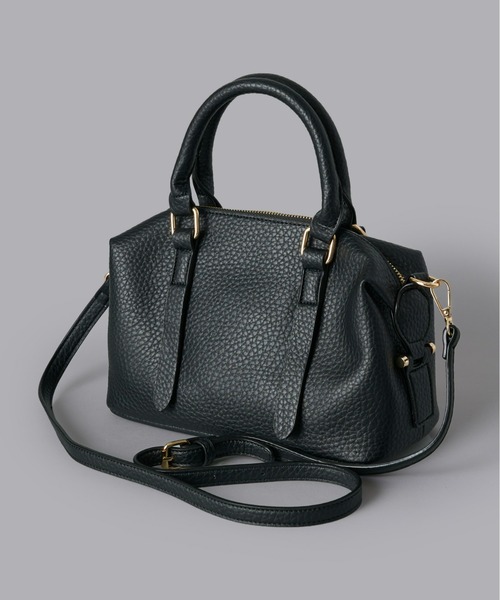 Olu.（オルドット）の「ミニマルボストンバッグ（ボストンバッグ・レディース・キャメル/アイボリー/ブラック・FREE）」の16枚目の写真