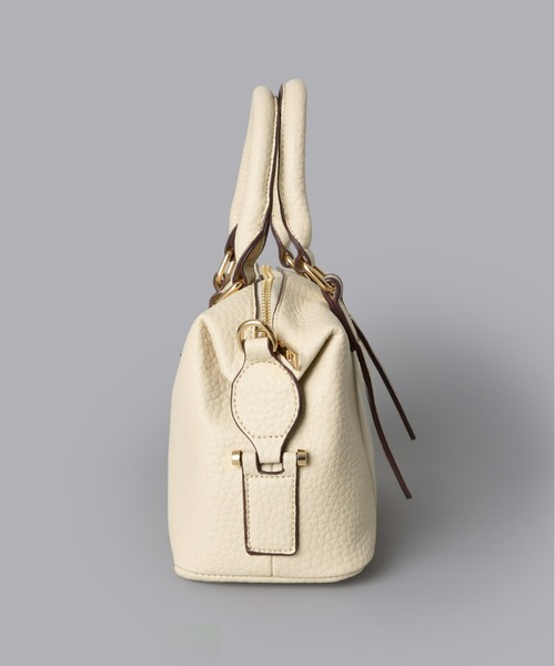 Olu.（オルドット）の「ミニマルボストンバッグ（ボストンバッグ・レディース・キャメル/アイボリー/ブラック・FREE）」の20枚目の写真