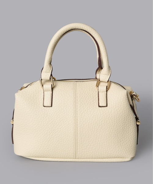 Olu.（オルドット）の「ミニマルボストンバッグ（ボストンバッグ・レディース・キャメル/アイボリー/ブラック・FREE）」の21枚目の写真