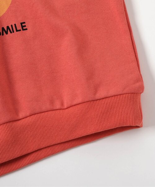 BREEZE(ブリーズ)の「グラフィックバリエーショントレーナー(スウェット・キッズ・オレンジ/グレー/サックスブルー/レインボー/イエロー・120/110/130/100/90/140/80)」の19枚目の写真