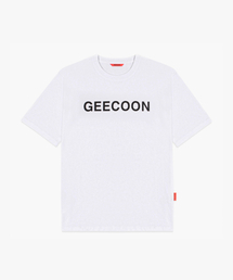 GEECOON（ジークーン）の「シグネチャービッグロゴ半袖Tシャツ GEE255-102 ホワイト（Tシャツ/カットソー）」