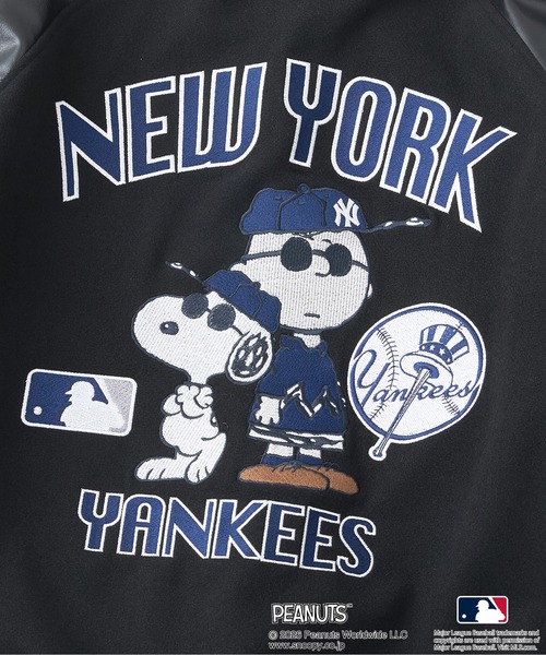 PEANUTS(ピーナッツ)の「【PEANUTS×MLB】オリジナルデザイン スタジャン バーシティージャケット アワードジャケット ドジャース ヤンキース パドレス(スタジャン・メンズ・その他1/その他/その他2・X-LARGE/MEDIUM/LARGE)」の7枚目の写真