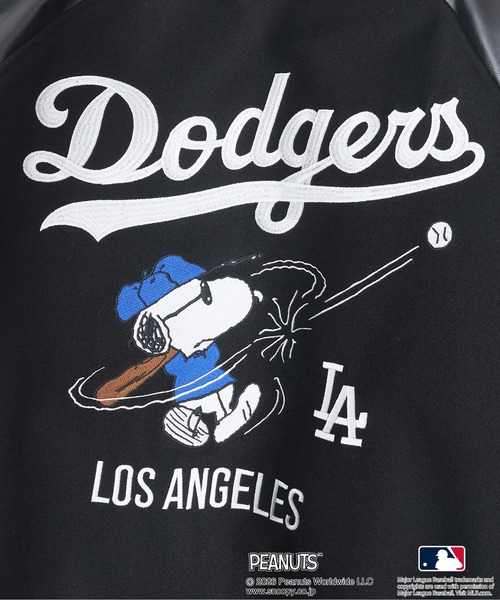 PEANUTS(ピーナッツ)の「【PEANUTS×MLB】オリジナルデザイン スタジャン バーシティージャケット アワードジャケット ドジャース ヤンキース パドレス(スタジャン・メンズ・その他1/その他/その他2・X-LARGE/MEDIUM/LARGE)」の5枚目の写真