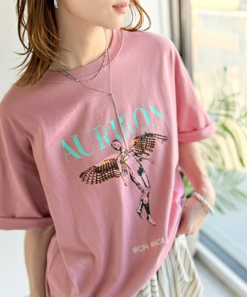 Classical Origin(クラシカルオリジン)の「綿100% ワンポイント刺繍入り ヴィンテージ グラフィックアソートTシャツ/Vintage Graphic Assorted T-Shirt(Tシャツ/カットソー・メンズ・ブラウン系1/グレー系2/グレー系3/ホワイト系1/グレー系1/ピンク系1・LARGE/MEDIUM/SMALL)」の9枚目の写真