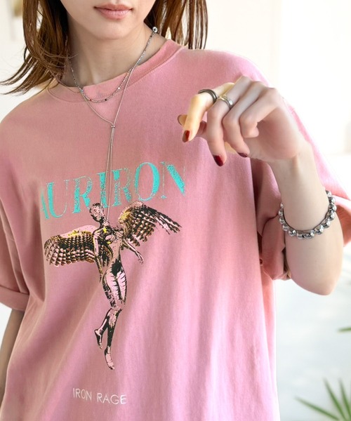 Classical Origin(クラシカルオリジン)の「綿100% ワンポイント刺繍入り ヴィンテージ グラフィックアソートTシャツ/Vintage Graphic Assorted T-Shirt(Tシャツ/カットソー・メンズ・ブラウン系1/グレー系2/グレー系3/ホワイト系1/グレー系1/ピンク系1・LARGE/MEDIUM/SMALL)」の16枚目の写真