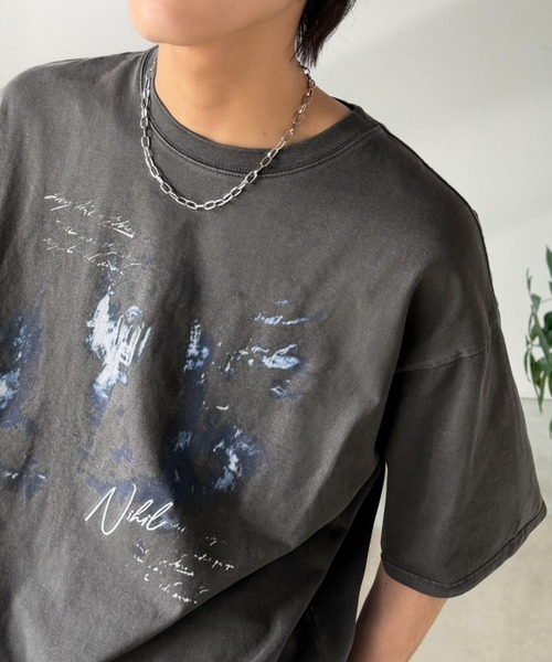 Classical Origin(クラシカルオリジン)の「綿100% ワンポイント刺繍入り ヴィンテージ グラフィックアソートTシャツ/Vintage Graphic Assorted T-Shirt(Tシャツ/カットソー・メンズ・ブラウン系1/グレー系2/グレー系3/ホワイト系1/グレー系1/ピンク系1・LARGE/MEDIUM/SMALL)」の17枚目の写真