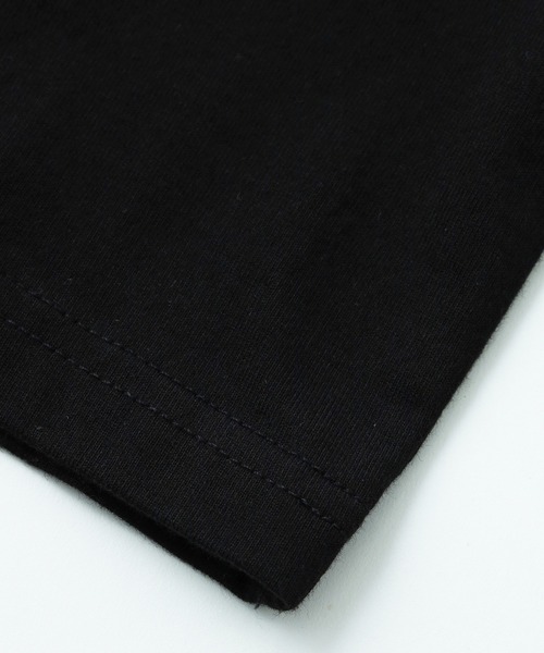 X-girl（エックスガール）の「CURSIVE SCRIPT LOGO AND FACE S/S TEE（Tシャツ/カットソー・レディース・ブルー/ブラック/ホワイト・S/M/L）」の11枚目の写真