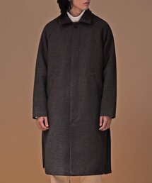 WINTER WOOL TRENCH COAT (DARK GRAY)