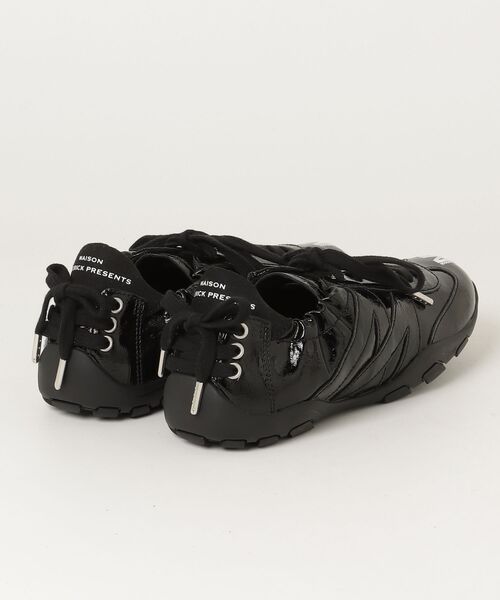 MAISON MAVERICK PRESENTS(メゾンマベリックプレゼンツ)の「【MAISON MAVERICK PRESENTS】Ballerina Track Sneakers バレリーナトラックスニーカー(スニーカー・レディース・ブラック/シルバー・24.5cm/24cm/23.5cm/23cm)」の5枚目の写真
