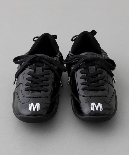 MAISON MAVERICK PRESENTS(メゾンマベリックプレゼンツ)の「【MAISON MAVERICK PRESENTS】Ballerina Track Sneakers バレリーナトラックスニーカー(スニーカー・レディース・ブラック/シルバー・24.5cm/24cm/23.5cm/23cm)」の18枚目の写真