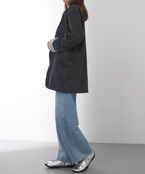 MAISON MAVERICK PRESENTS(メゾンマベリックプレゼンツ)の「【MAISON MAVERICK PRESENTS】Ballerina Track Sneakers バレリーナトラックスニーカー(スニーカー・レディース・ブラック/シルバー・24.5cm/24cm/23.5cm/23cm)」の6枚目の写真