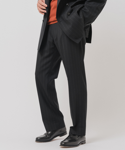 Couture d'adam（クチュールドアダム）の「COUTURE D’ADAM (クチュール ド アダム) 別注Officer's Trousers Stripe（スラックス・メンズ・ブラック・42/40）」の6枚目の写真