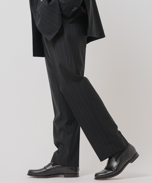 Couture d'adam（クチュールドアダム）の「COUTURE D’ADAM (クチュール ド アダム) 別注Officer's Trousers Stripe（スラックス・メンズ・ブラック・42/40）」の7枚目の写真