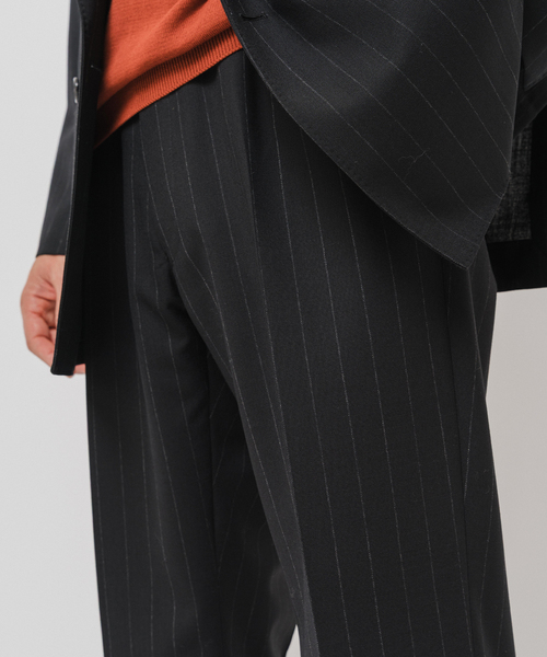 Couture d'adam（クチュールドアダム）の「COUTURE D’ADAM (クチュール ド アダム) 別注Officer's Trousers Stripe（スラックス・メンズ・ブラック・42/40）」の9枚目の写真