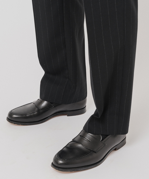 Couture d'adam（クチュールドアダム）の「COUTURE D’ADAM (クチュール ド アダム) 別注Officer's Trousers Stripe（スラックス・メンズ・ブラック・42/40）」の11枚目の写真