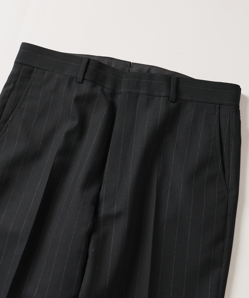 Couture d'adam（クチュールドアダム）の「COUTURE D’ADAM (クチュール ド アダム) 別注Officer's Trousers Stripe（スラックス・メンズ・ブラック・42/40）」の14枚目の写真