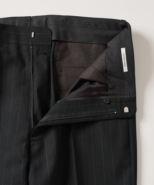 Couture d'adam（クチュールドアダム）の「COUTURE D’ADAM (クチュール ド アダム) 別注Officer's Trousers Stripe（スラックス・メンズ・ブラック・42/40）」の16枚目の写真