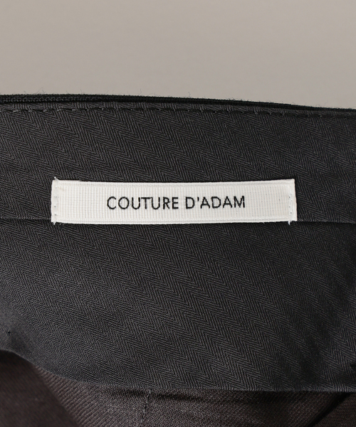Couture d'adam（クチュールドアダム）の「COUTURE D’ADAM (クチュール ド アダム) 別注Officer's Trousers Stripe（スラックス・メンズ・ブラック・42/40）」の17枚目の写真